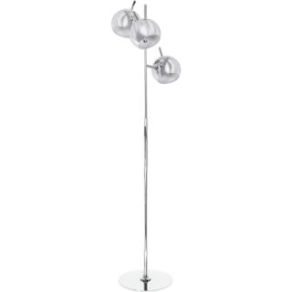Candeeiro de pé ADALGISA 3xE27 Alt.Reg.xD.35cm cromado