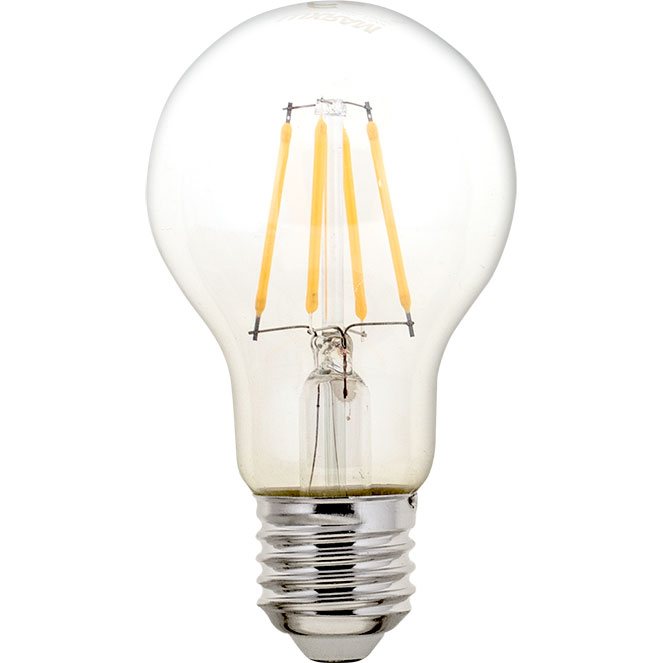 Lâmpada E27 (grosso) GLS (standard) CLASSIC LED 4W 2700K 470lm transparente