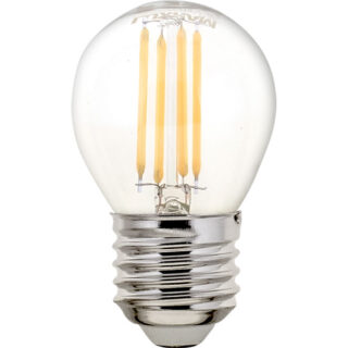 Lâmpada E27 (grosso) Esférica CLASSIC LED 6.5W 2700K 806lm transparente