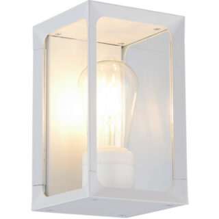 Aplique CRIZ IP44 1xE27 C.12,3xL.14xAlt.120,7cm branco