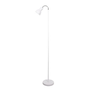 Candeeiro de pé ASURAS 1xE27 Alt.168xD.22cm branco
