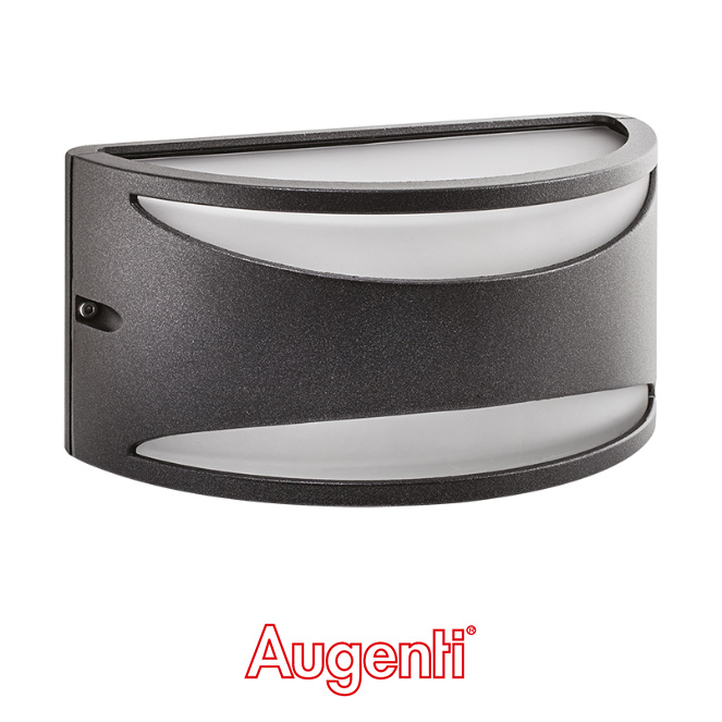 Aplique MERIDIAN IP65 1xE27 C.25xL.13,5xAlt.12cm antracite