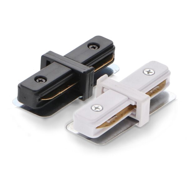 Conector I Reforçado Para Calha Monofásica  Preto