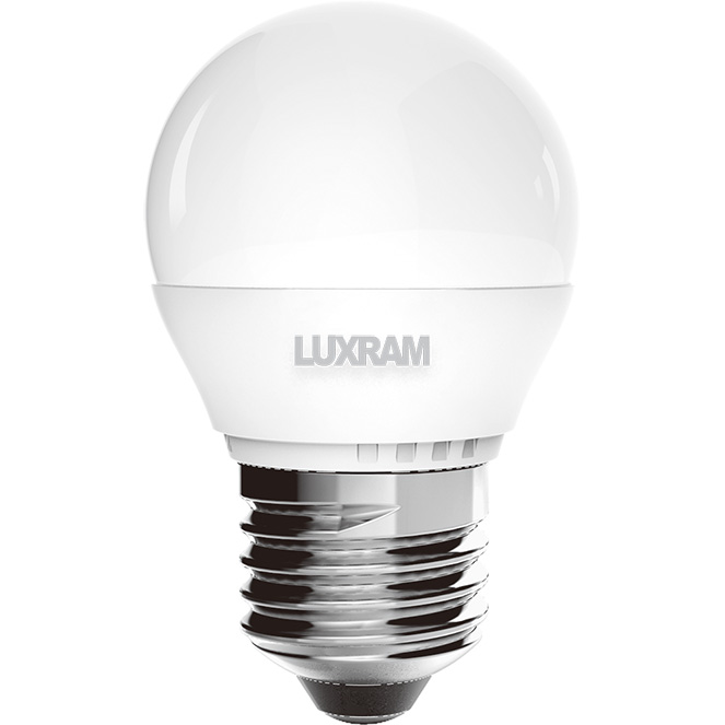 Lâmpada E27 (grosso) Esférica HIVISION LED 6.5W 6400K 806lm Branca