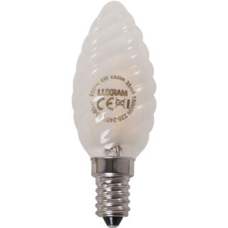 Lâmpada E14 (fino) Vela Torcida VALUE CLASSIC LED 4W 2700K 450lm