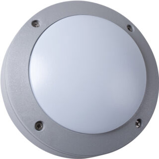 Aplique KASI IP54 21x0,18W LED 4000K Alt.6xD.15cm cinzento