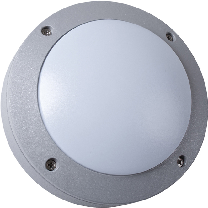 Aplique KASI IP54 21x0,18W LED 4000K Alt.6xD.15cm cinzento