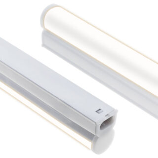 Régua AXINITE 1x5W LED 450lm 4000K C.30,7xL.2xAlt.3,7cm branco