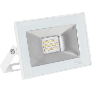 Projector TARIN IP65 1x10W LED 500lm 6500K 120°C.11xL.2,2xAlt.7,5cm branco