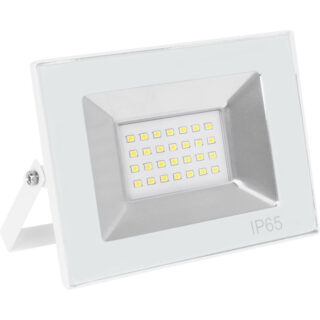 Projector TARIN IP65 1x30W LED 1500lm 4000K 120°C.14,5xL.3xAlt.10,5cm branco