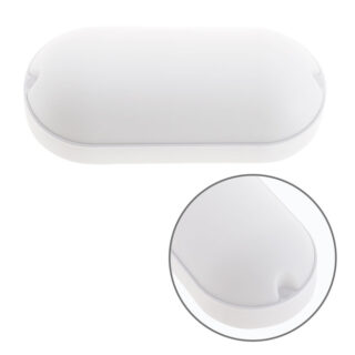 Aplique KASAI IP65 1x18W LED 1260lm 3000K C.21xL.9,5xAlt.5,2cm branco