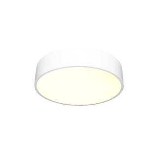 Plafond BILAC redondo 1x40W LED 5390lm 3000K Alt.9xD.40cm branco