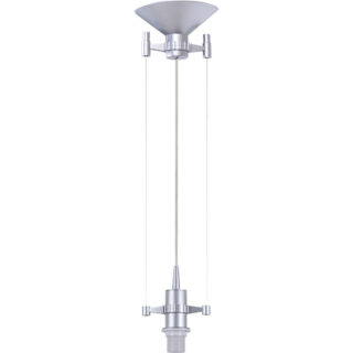 Suspensão SUSP 1xE14 Alt.Reg.xD.11,5cm cinzento