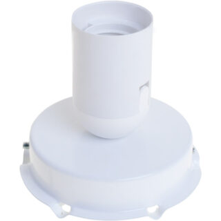 Base para candeeiro de mesa CANARIA 1xE27 Alt.9xD.11cm branco