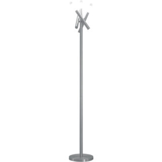 Candeeiro de pé DINA redondo 4xG9 Alt.173xD.25cm níquel