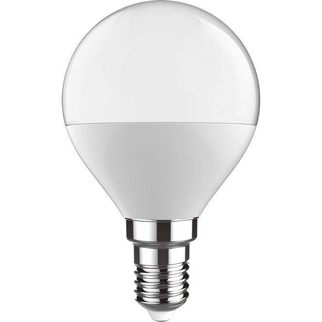 Lâmpada E14 (fino) Esférica EVOLUTIONLED 5W 3000K 450lm branca