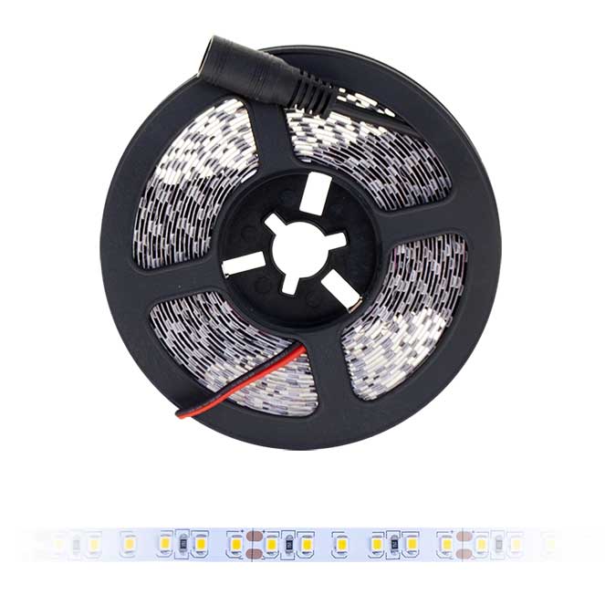 Fita LED DISCOVERY 24Vdc 9.6W/m 120LED/m 3000K 5m/rolo