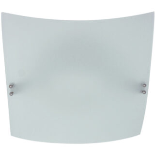 Plafond CAMPINAS quadrado médio 1xR7s 118mm C.37xL.37xAlt.12cm opaco