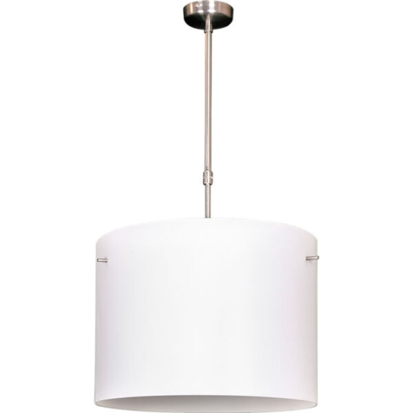 Suspensão ALANDRA 3xE14 Alt.Reg.xD.40cm Branco