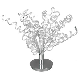 Candeeiro de mesa TARFAYA 6xG4 12V Alt.90xD.60cm cromado