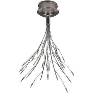 Candeeiro de tecto ÁRVORE 30xG4 12V C.68xL.52xAlt.77cm cromado