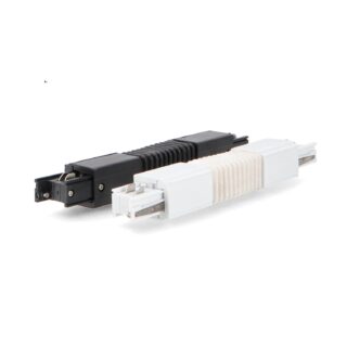 Conector Flexível Preto para Calha Trifásica