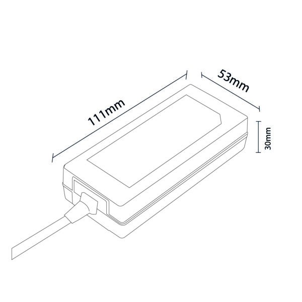 Adaptador de Corrente para fitas LED 36W 12VDC - Image 2