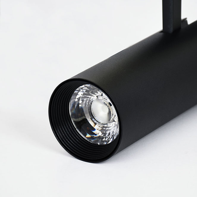 Foco para calha LINE PRO X2 (2condutores) 25W LED 2300lm 2700K 36° C.9xL.6,5xAlt23cm alumínio preto - Image 2