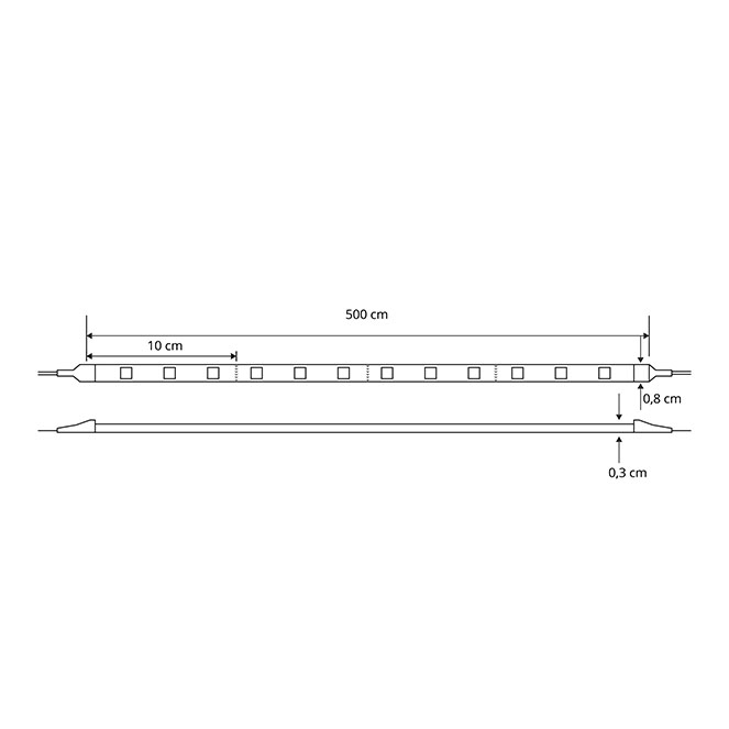 Fita LED DISCOVERY 24Vdc 4.8W/m 60LED/m 4200K 5m/rolo - Image 2