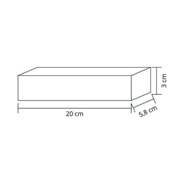 Transformador de tensão constante AC/DC (Driver) 24Vdc 150W 20x5,8x3cm, em metal - Image 2