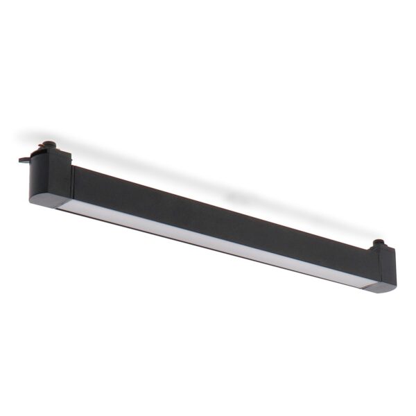 Foco LED Linear Para Calha Dhin Preto 24W Monofásico - 3000K