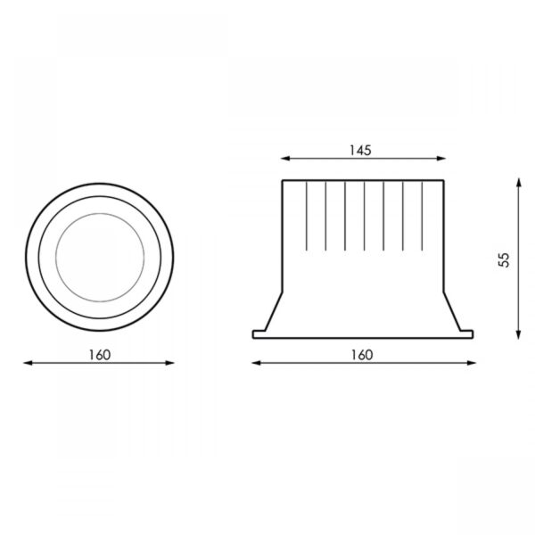 Downlight LED Black Luxtar 30W CCT - Image 2