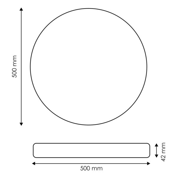 Plafon LED Neox 50W White CCT - Image 2