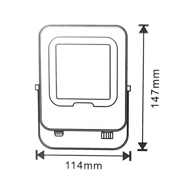 Projetor LED Napoli Plus White 20W CCT - Image 2