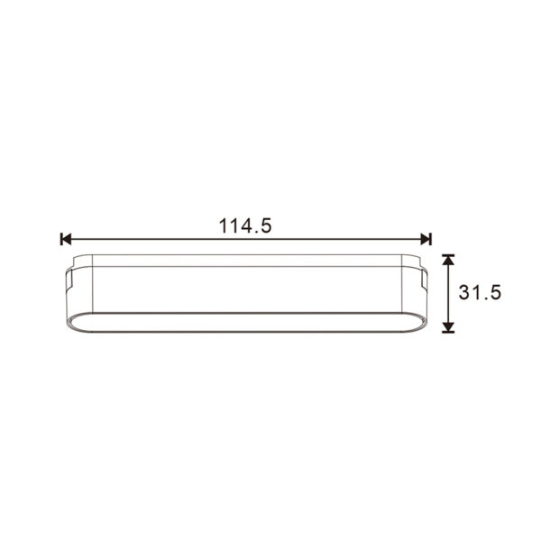 Foco LED Afar Serie 5mm 6W de calha magnética Branco 42V - Image 2