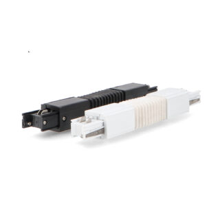 Conector Flexible Blanco para Carril Trifásico