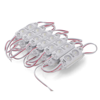 Corrente de 20 Módulos de 2 LED SMD Samsung 12V DC 1W