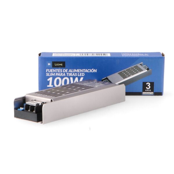 Transformador Slim para fitas LED 100W 12VDC - Image 3