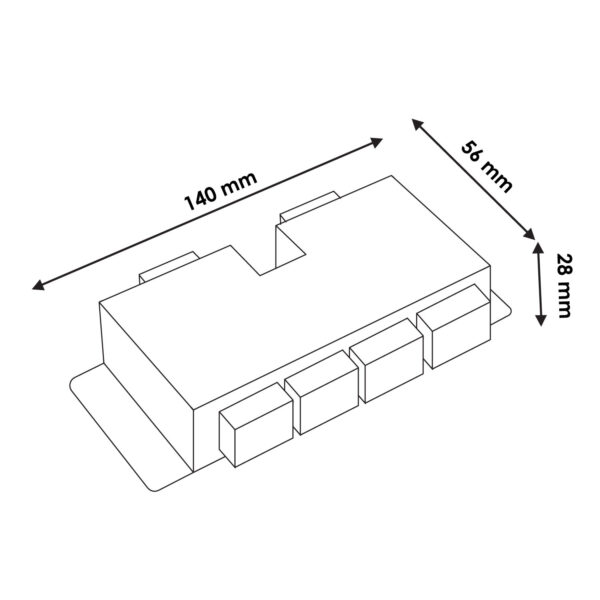 Amplificador de sinal para Fita Led Digital - Image 2