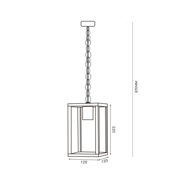 Candeeiro de teto Ducte - Image 2