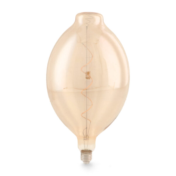 Lampada LED Filamento Espiral E27 BT180 4W Ámbar