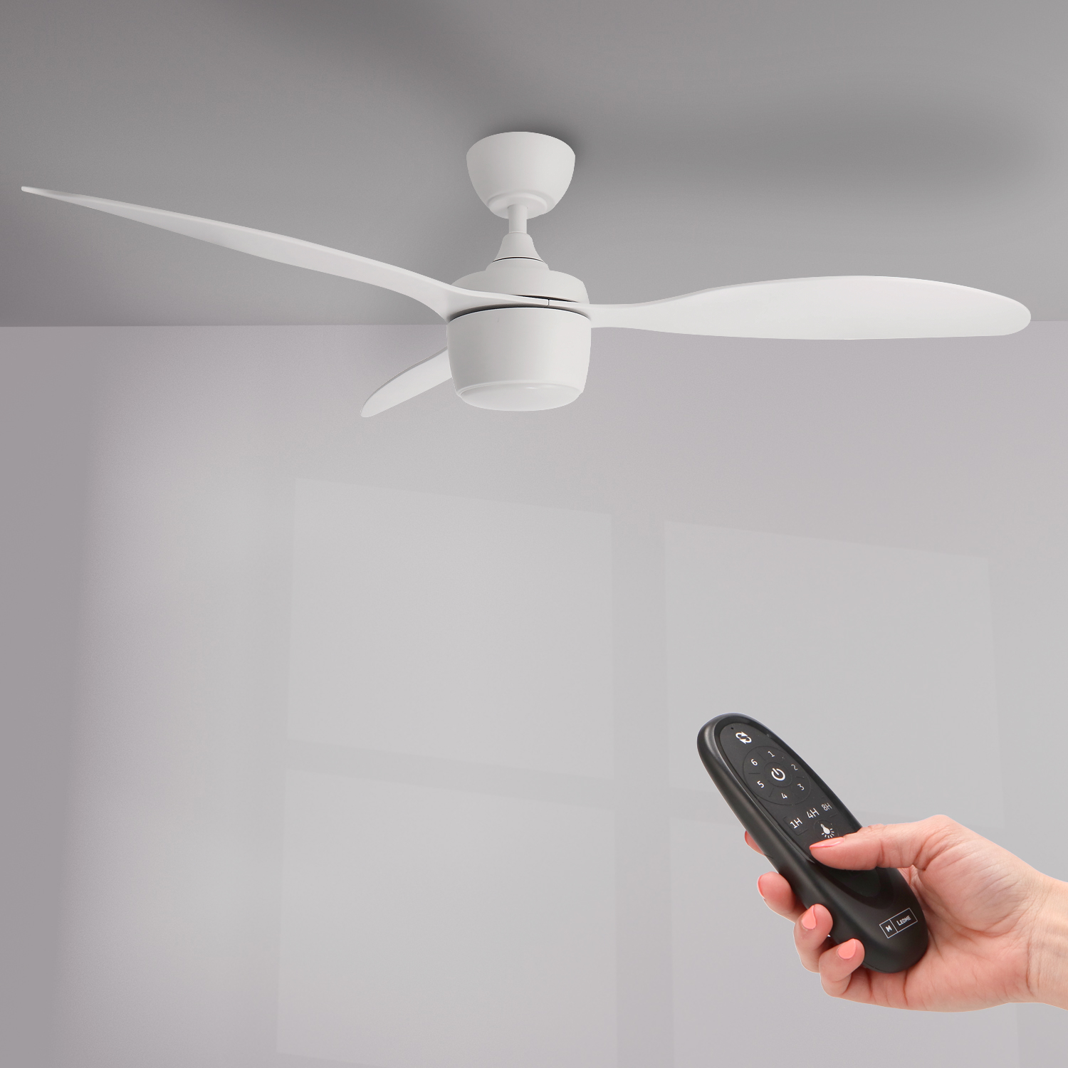 Ventoinha de Teto LED White Lin CCT