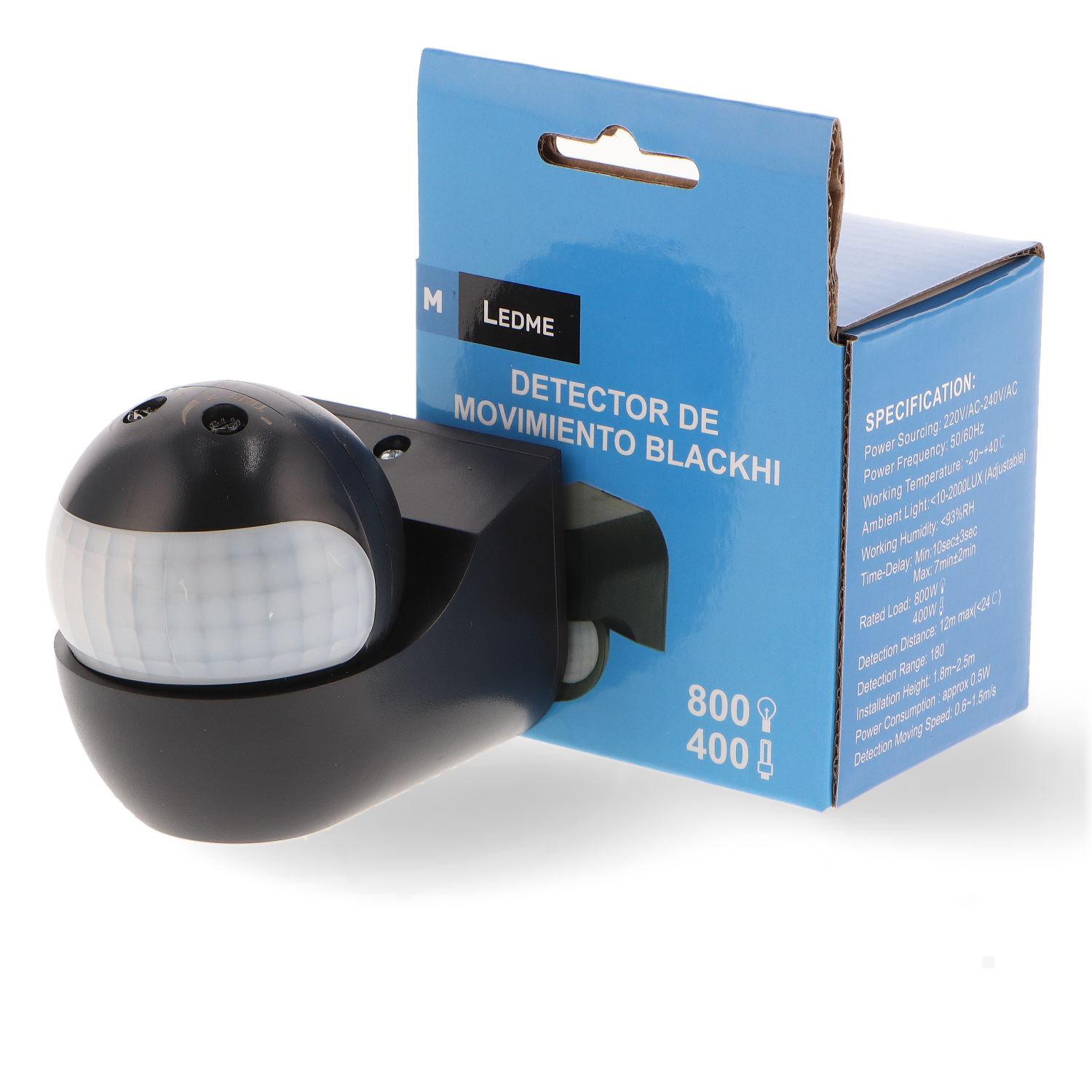 Sensor de movimento PIR 180º Superficie Blackhi - Image 2