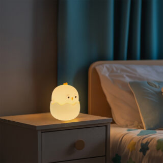 Lâmpada de toque infantil LED Egg