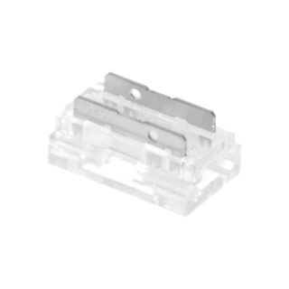 Conector 9 em 1 para Fita LED SMD/COB 1cor 8mm (2pinos) IP20 transparente