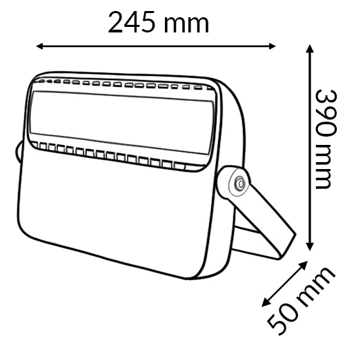 Projetor Modular LED ProNext 100W Antissalino 2700K - Image 2