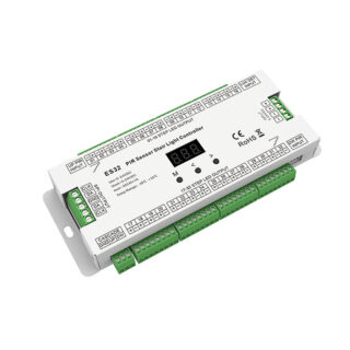 Controlador de luz de escada com sensor PIR, 32 canais, 1A/canal