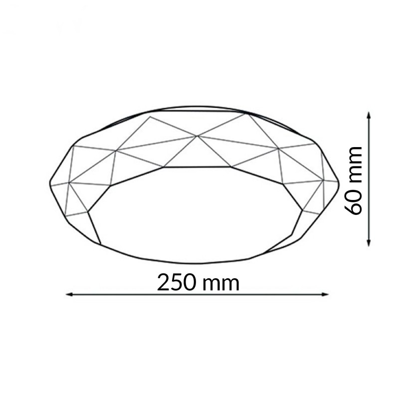 Plafon LED Redondo Dial 12W 4500K - Image 2