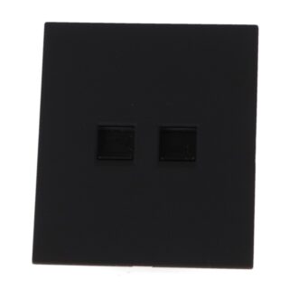 Tomada Internet + Telefone - CC Preto
