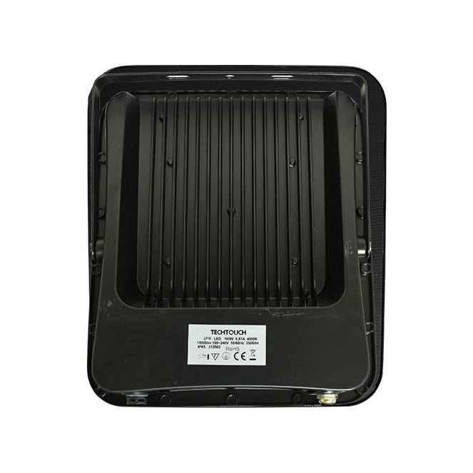 Projector Y2 SUPERVISION IP65 1x100W LED 10000lm 6500K 120°C.24xL.4,5xAlt.28cm preto - Image 2